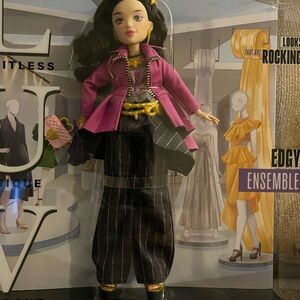Fashion Doll with Pink Jacket and Black Pants